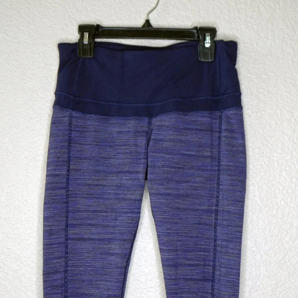 Lululemon Run Spirit Tight II Wee Are From Space Deep Indigo Leggings Size 6